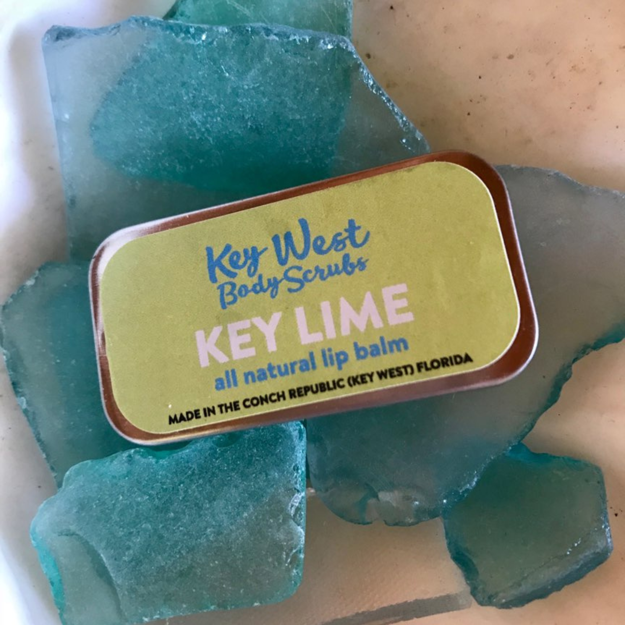 Key West Body Scrubs - Key Lime Natural Lip Balm