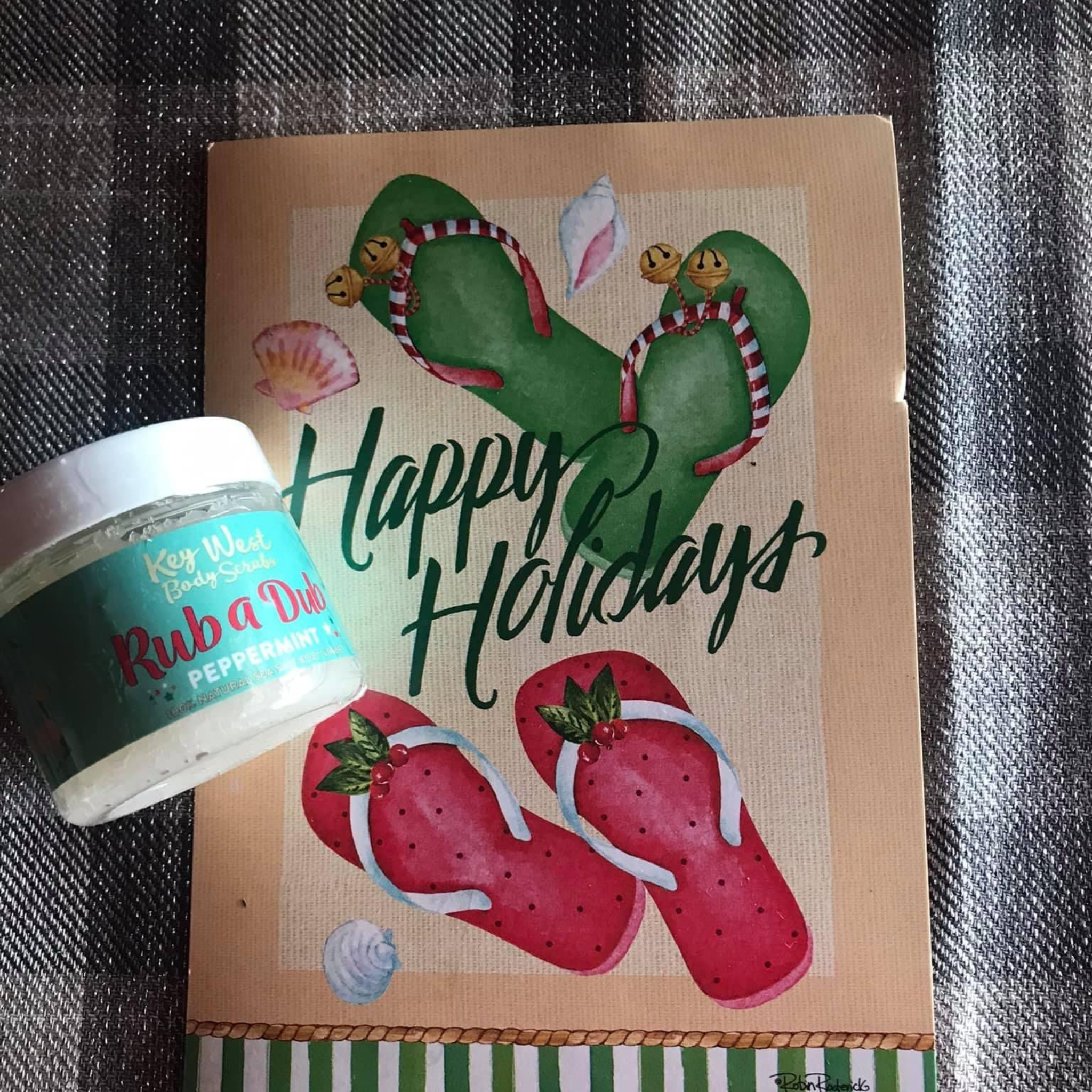 Key West Body Scrubs - Peppermint Salt Scrub  Edit alt text