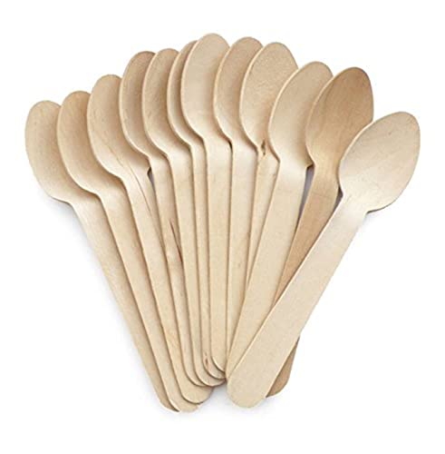Wooden Salt Scrub Spoons 12-Pack