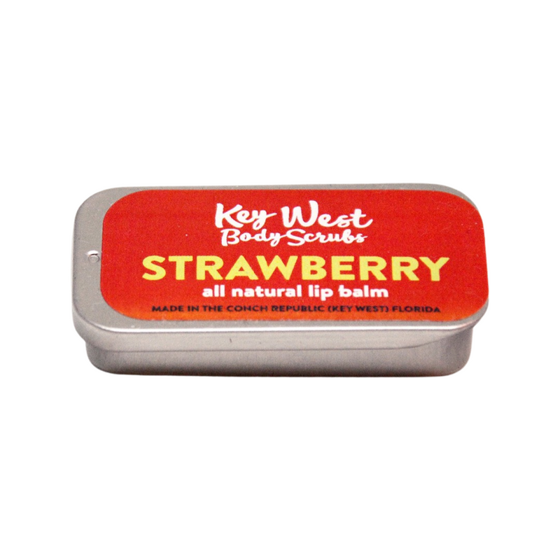 Key West Body Scrubs - Strawberry Natural Lip Balm