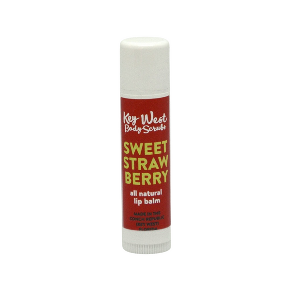 Key West Body Scrubs - Sweet Strawberry Natural Lip Balm