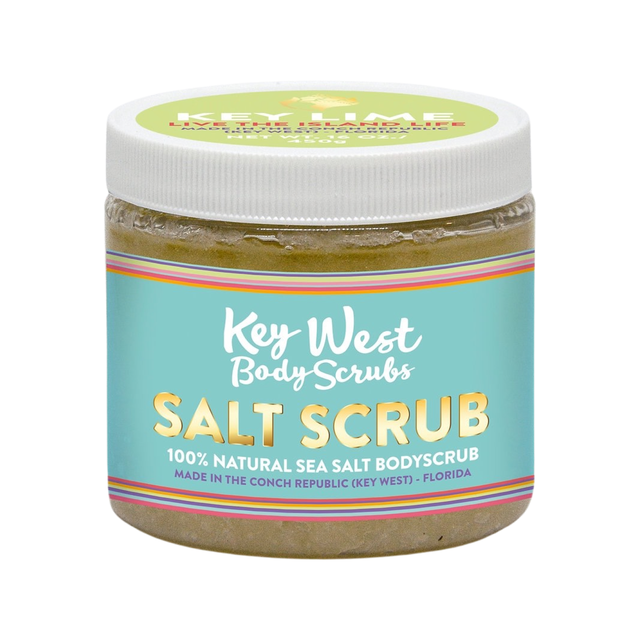 Key West Body Scrubs - Key Lime Salt Scrub