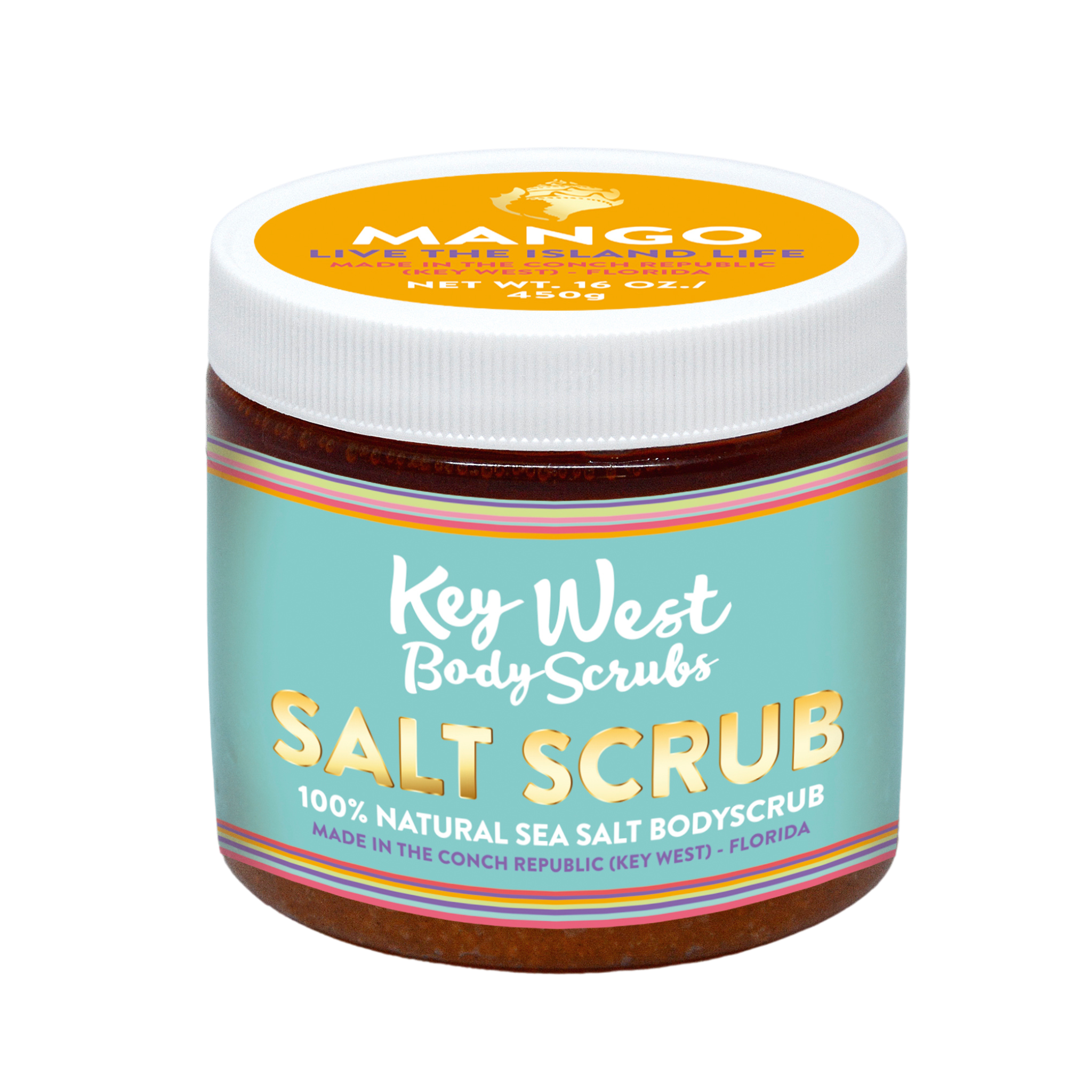 Key West Body Scrubs - Mango Salt Scrub 