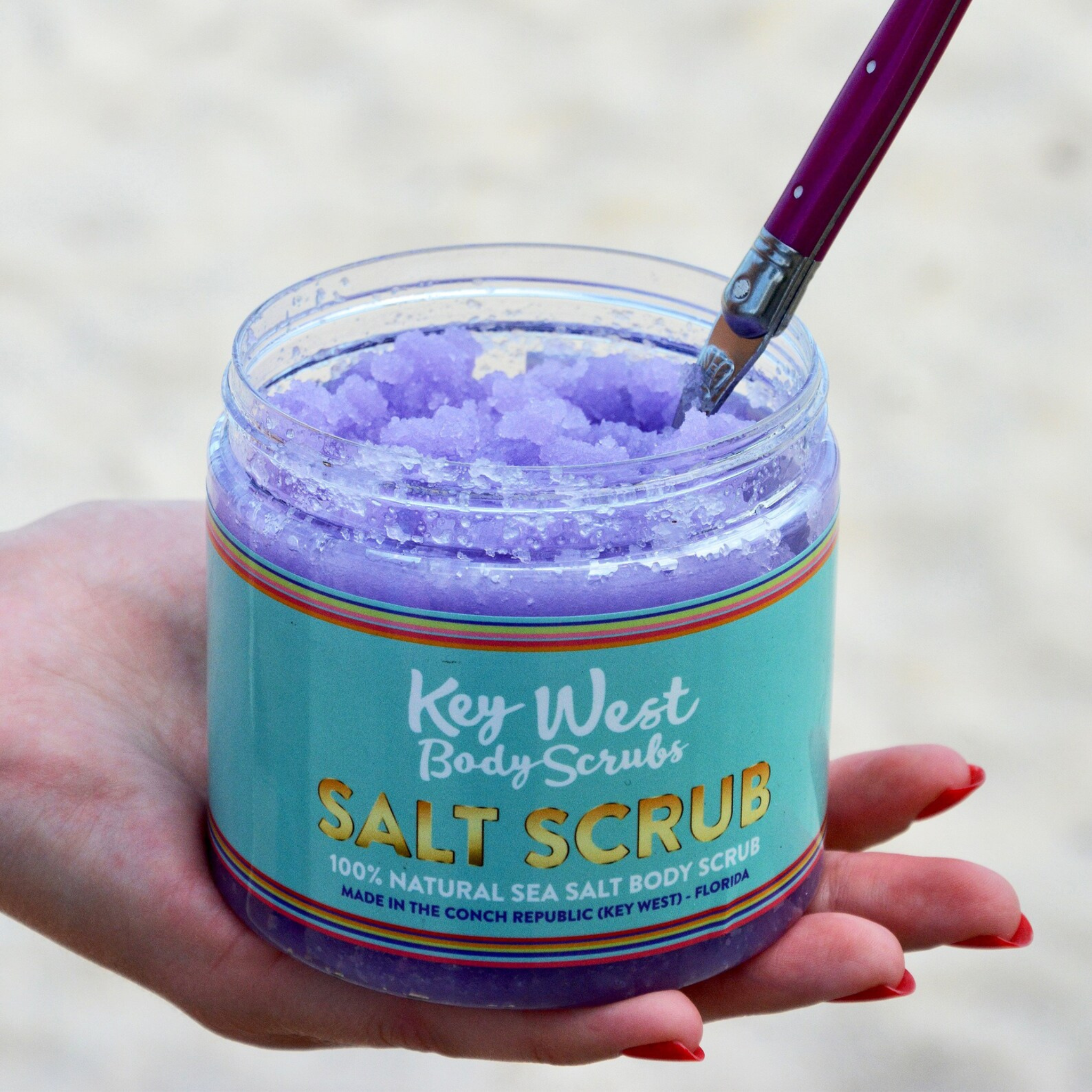 Key West Body Scrubs -Tropical Passion Fruit Salt Scrub